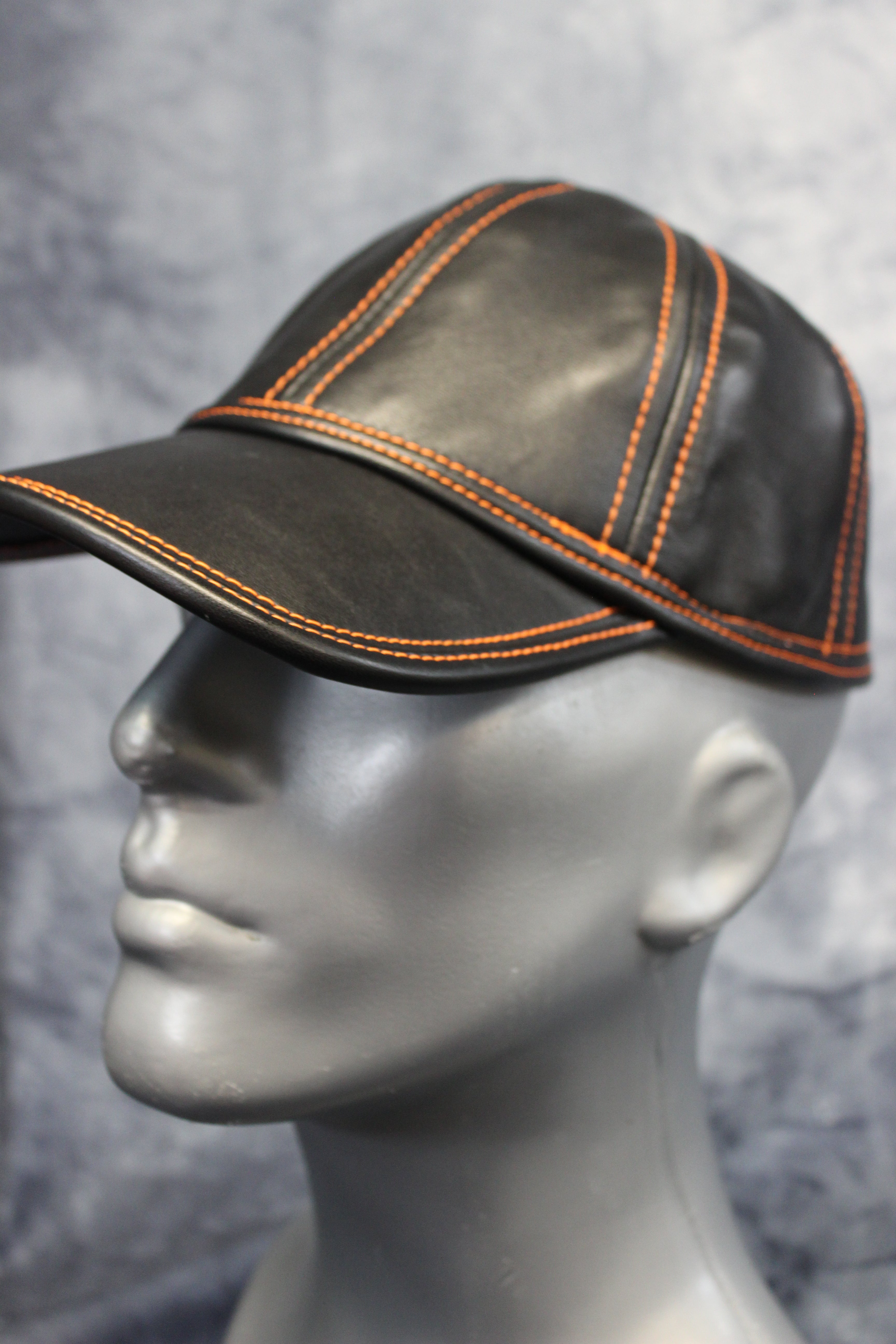 Gorra de béisbol de cuero