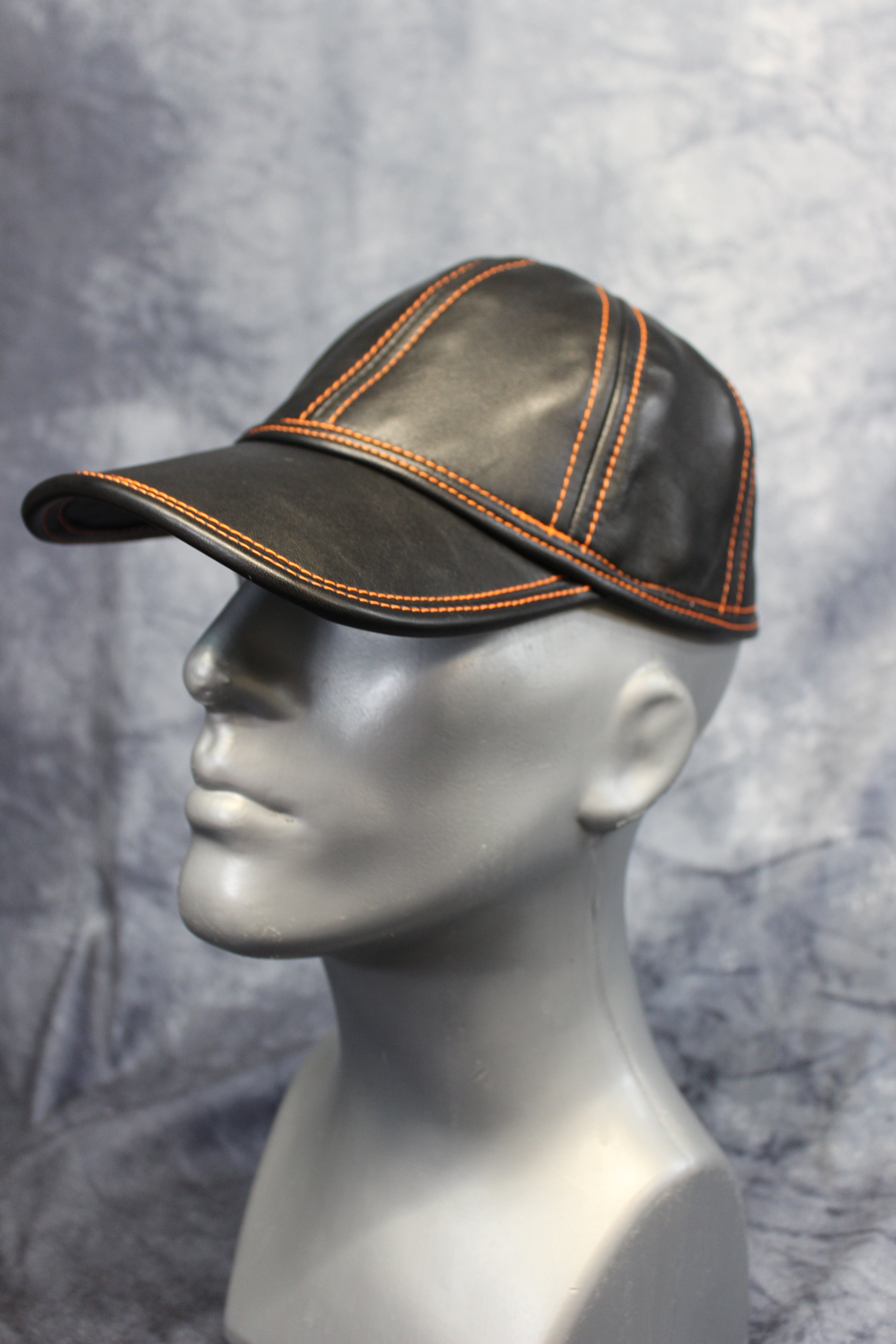 Gorra de béisbol de cuero