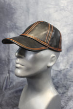 Gorra de béisbol de cuero