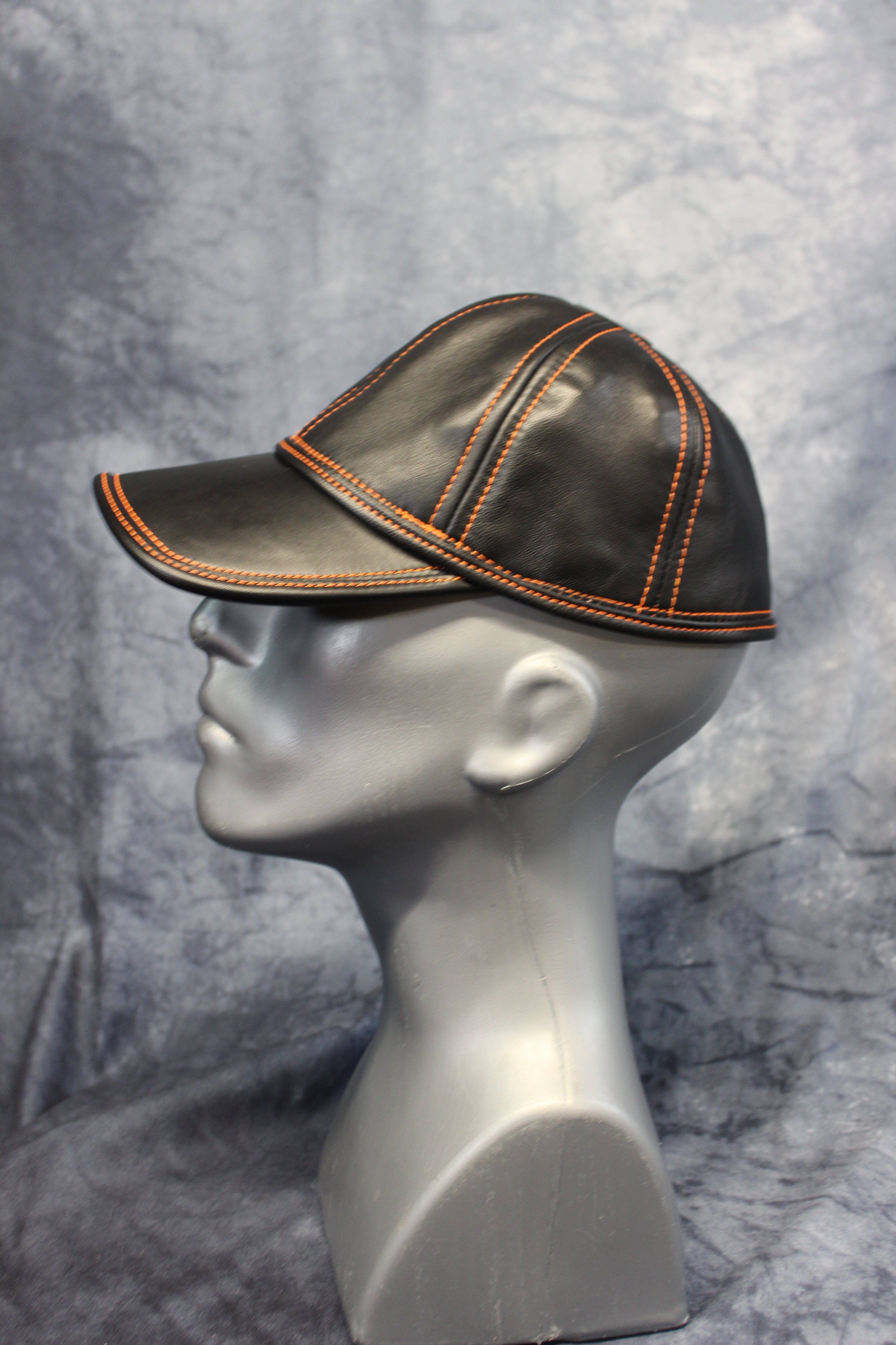 Gorra de béisbol de cuero