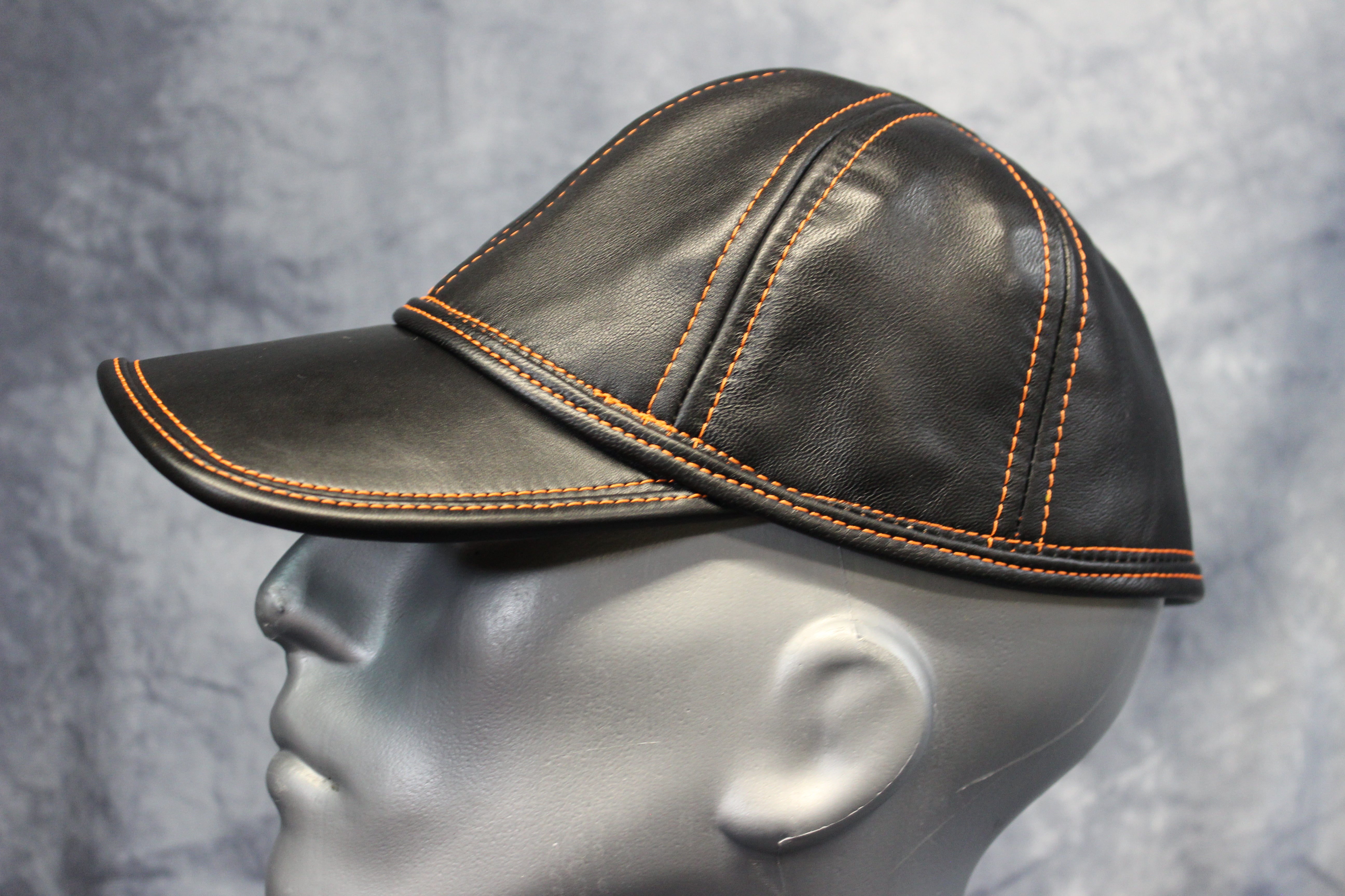 Gorra de béisbol de cuero