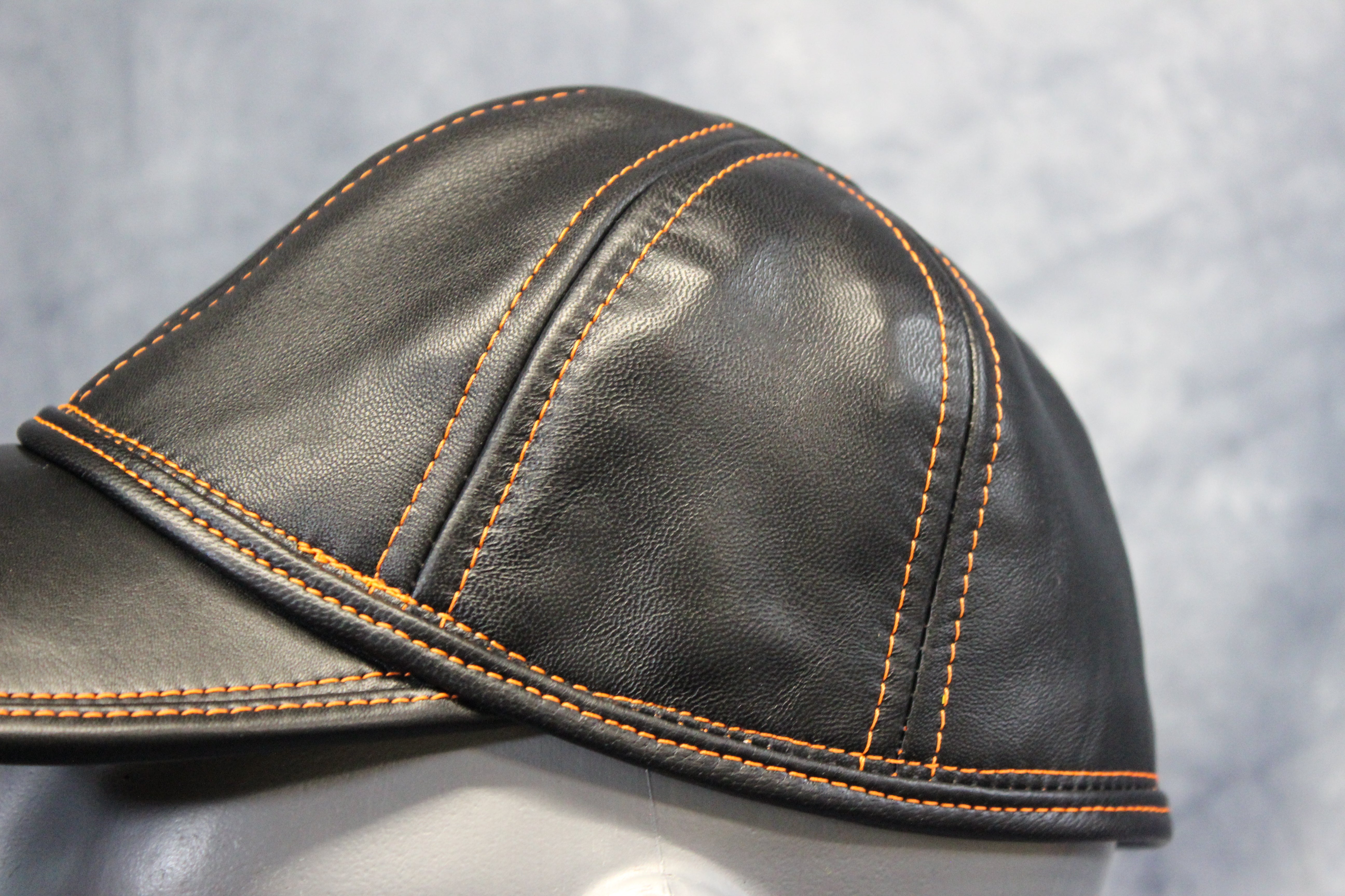 Gorra de béisbol de cuero