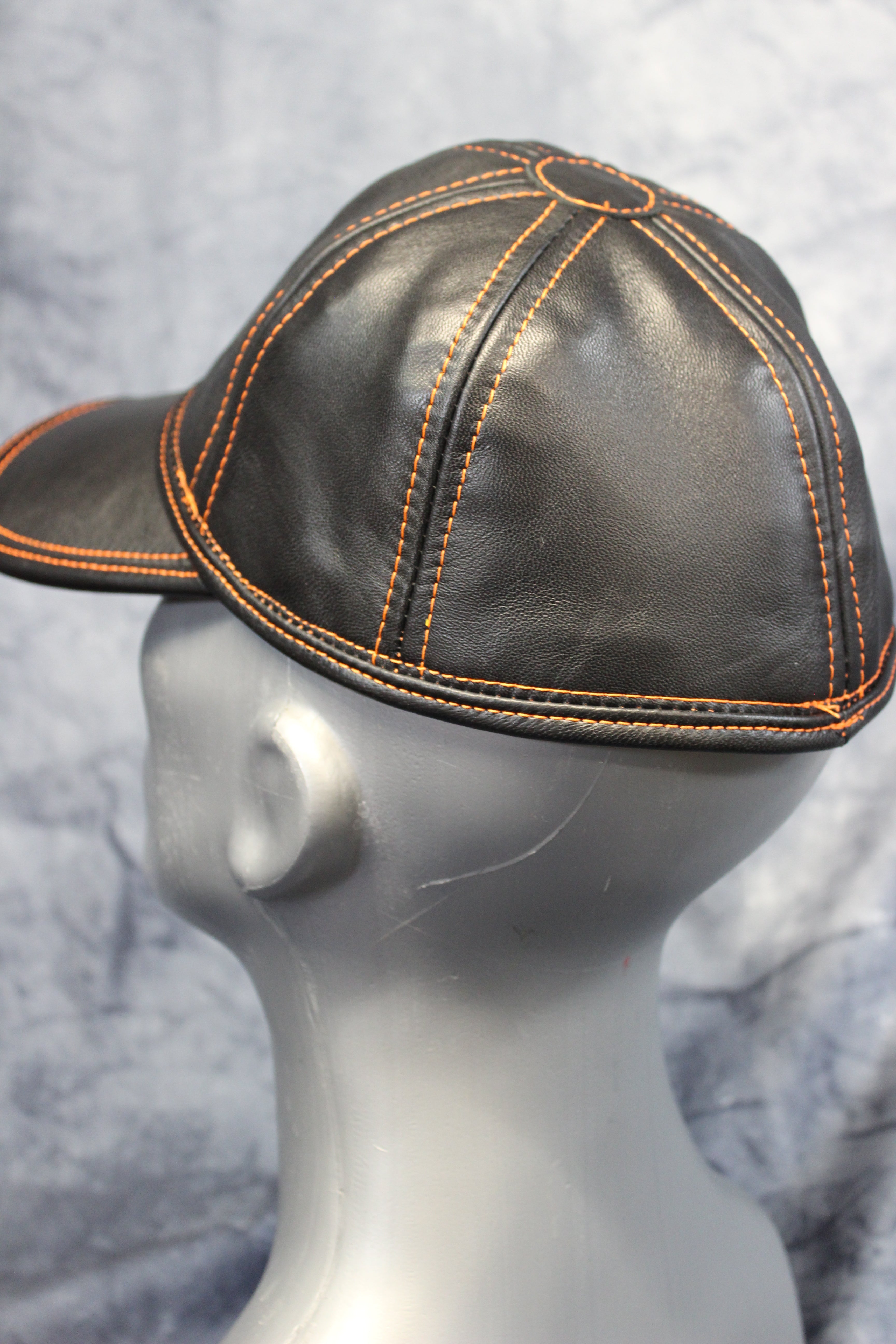 Gorra de béisbol de cuero