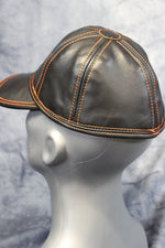 Gorra de béisbol de cuero