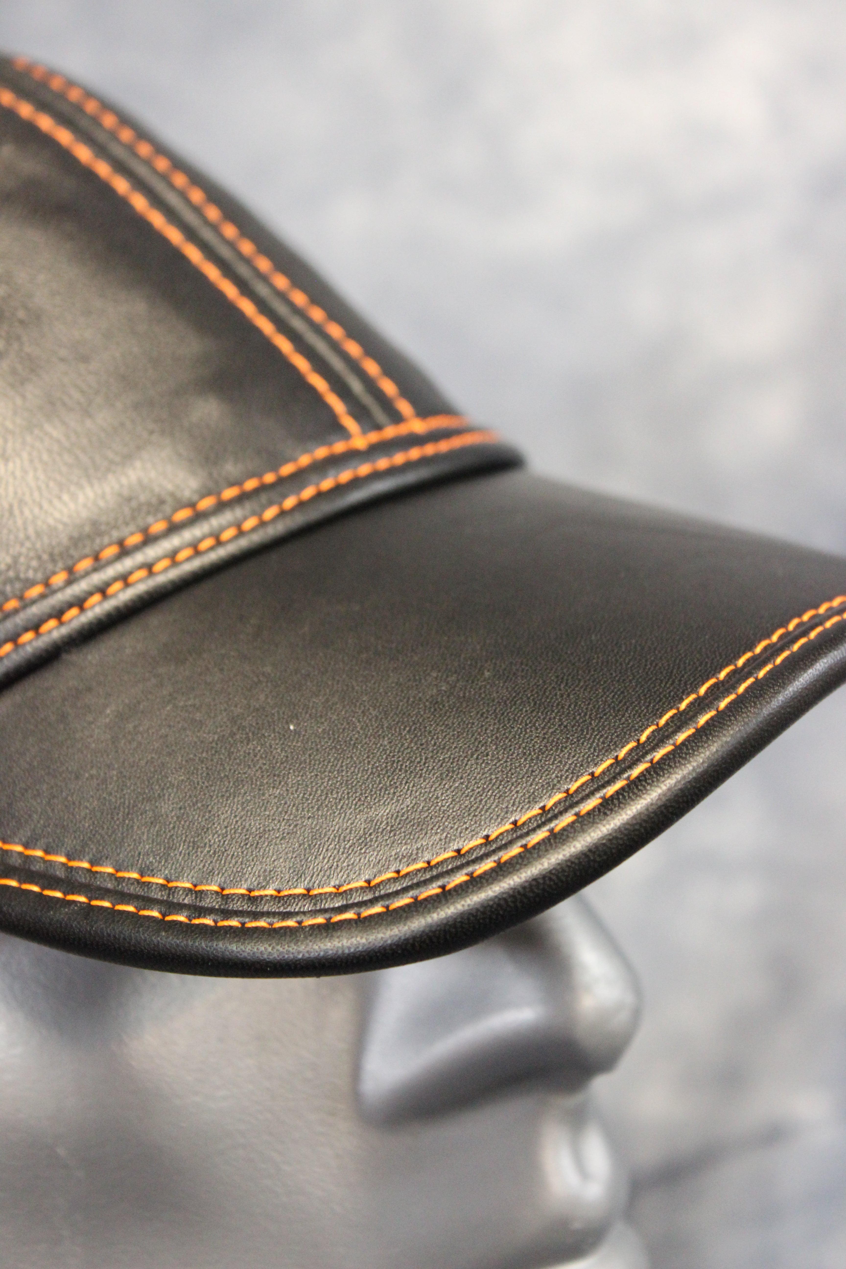 Gorra de béisbol de cuero