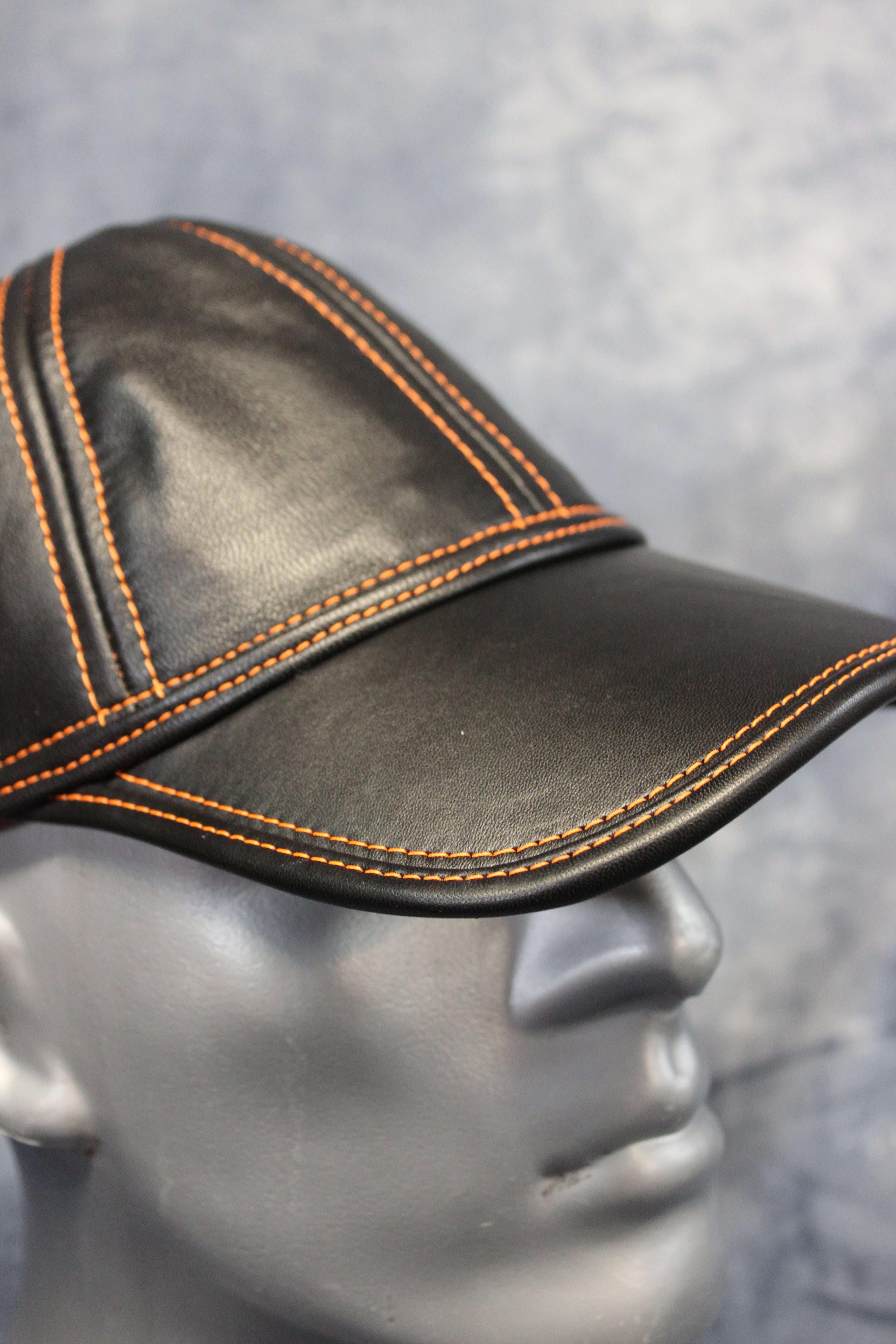 Gorra de béisbol de cuero