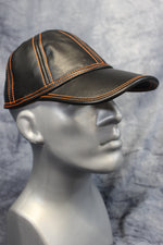 Gorra de béisbol de cuero