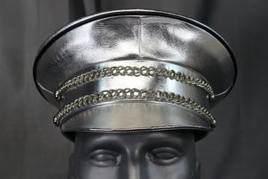 Casquette OnF Muir en argent avec bordure noire