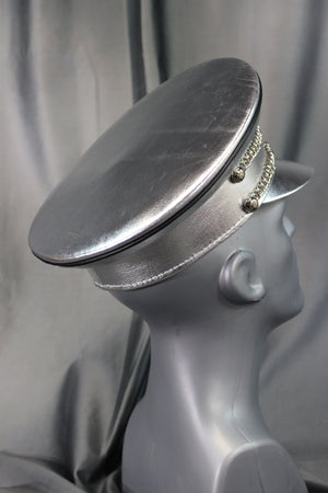 Casquette OnF Muir en argent avec bordure noire