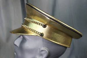 OnF Muir Cap in Gold with Black Trim