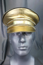 Gorra OnF Muir en dorado con ribete negro