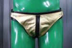 Jock de cuero OnF - Púrpura con detalles en negro