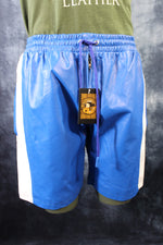 Pantalones cortos de baloncesto en azul y blanco