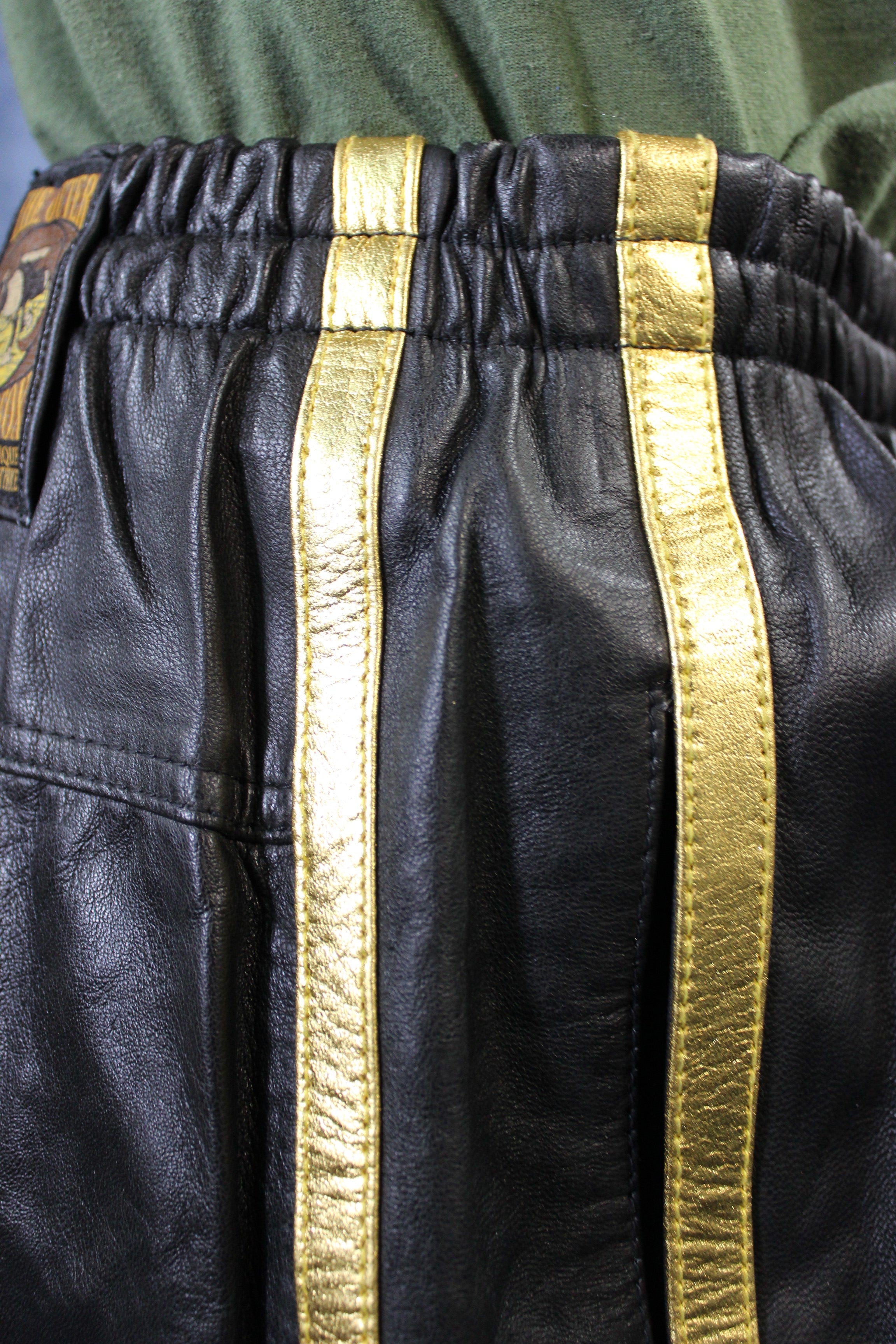 Basketball Shorts in Gold and Black