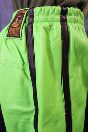 Basketball Shorts in Neon Green and Black