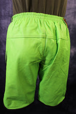 Short de basket vert fluo et noir