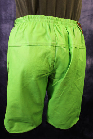 Basketball Shorts in Neon Green and Black