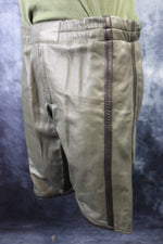 Basketball Shorts in Olive Green and Black