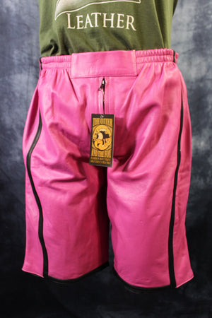 Basketball Shorts in Pink and Black