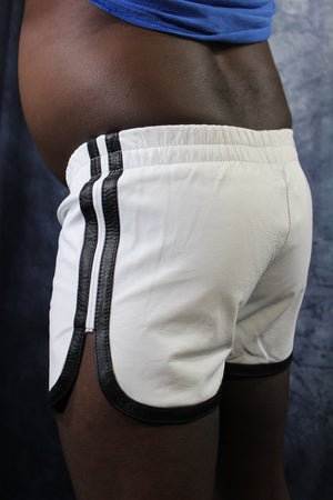 Short Booty OnF en blanc et noir