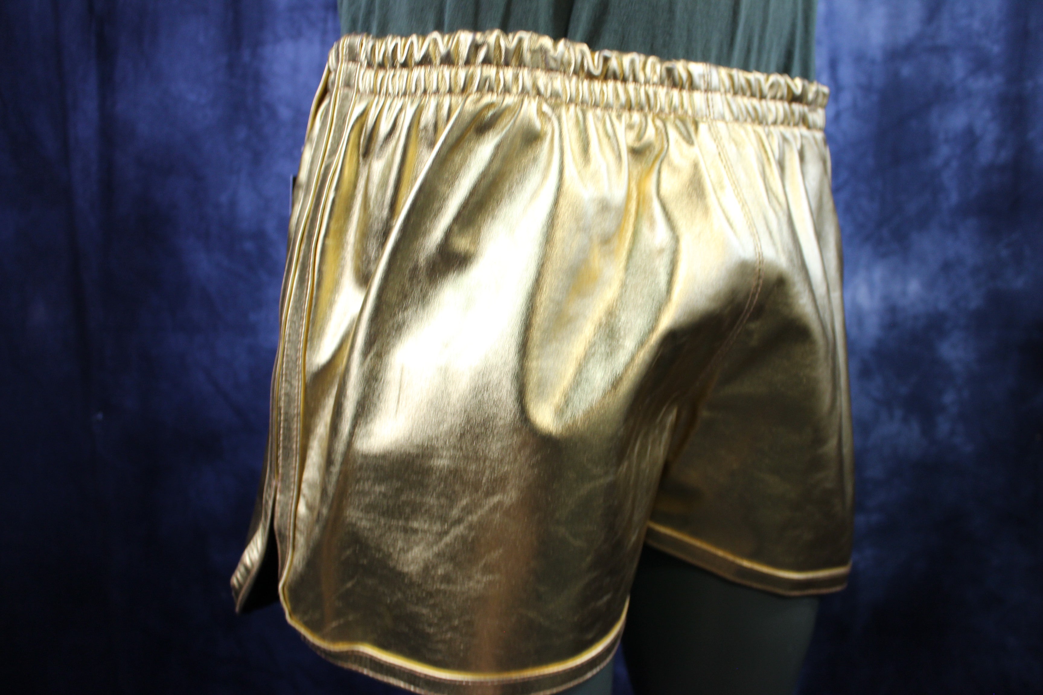 OnF Booty Shorts in Gold