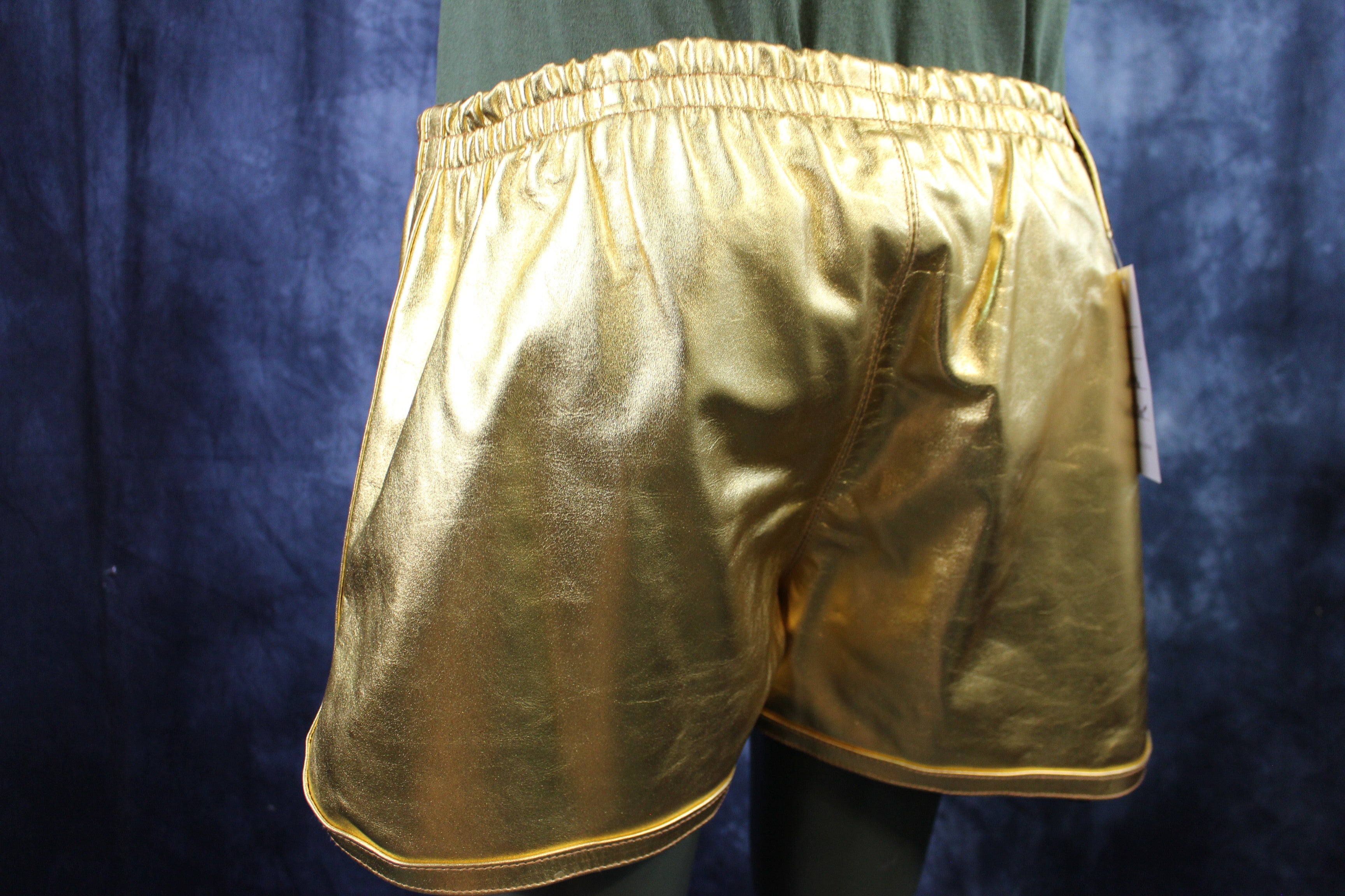 OnF Booty Shorts in Gold