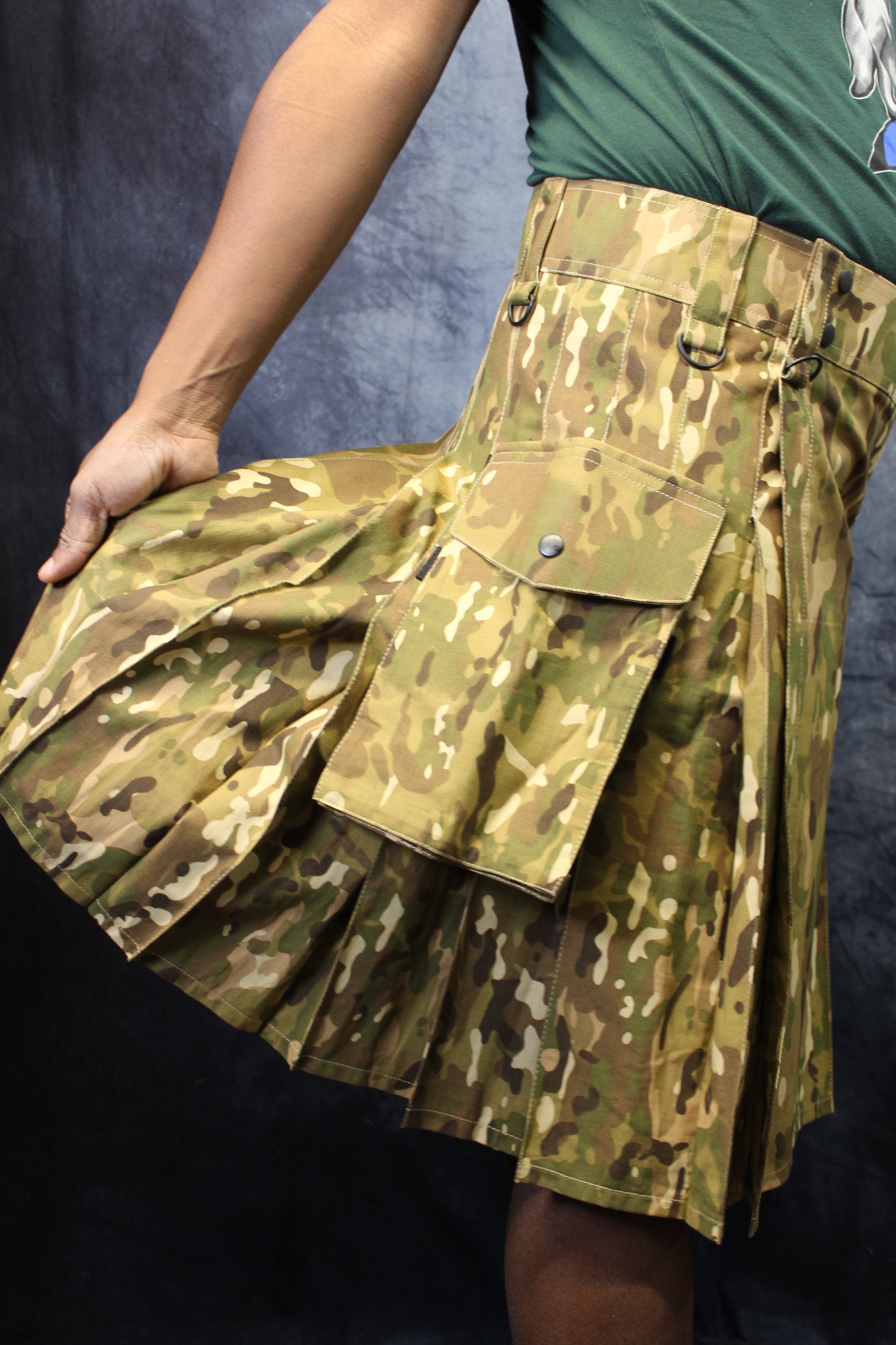 Utility Kilt in Camo by KiltedBros