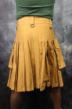 Utility Kilt in Camel Tan by KiltedBros