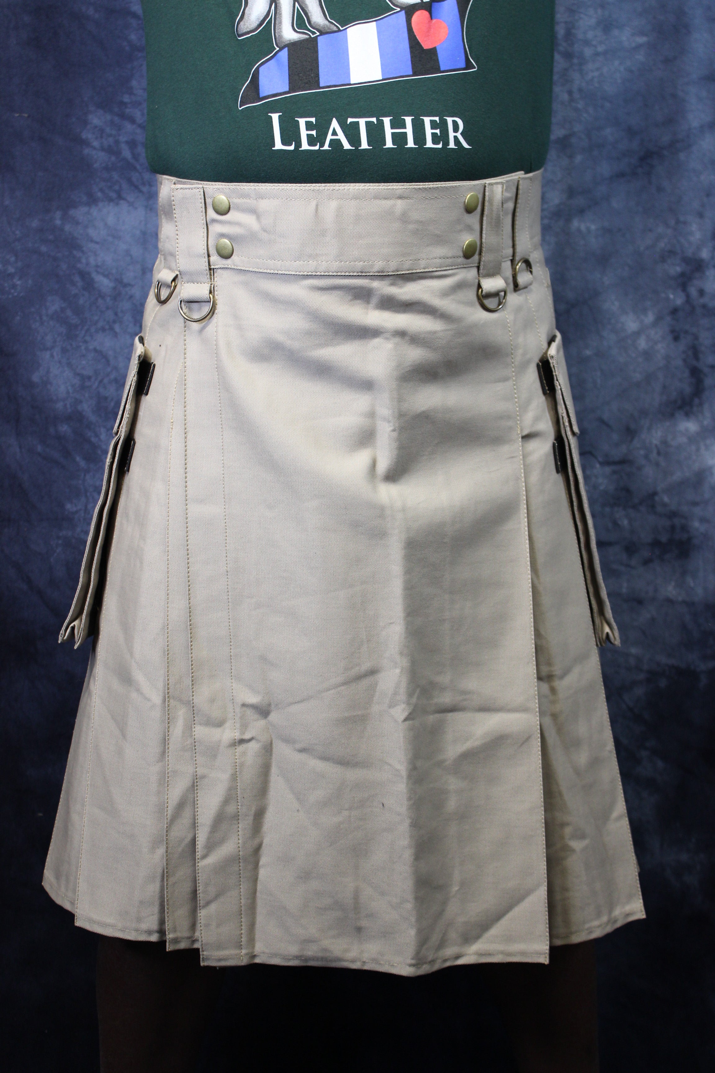 Utility Kilt in Khaki by KiltedBros