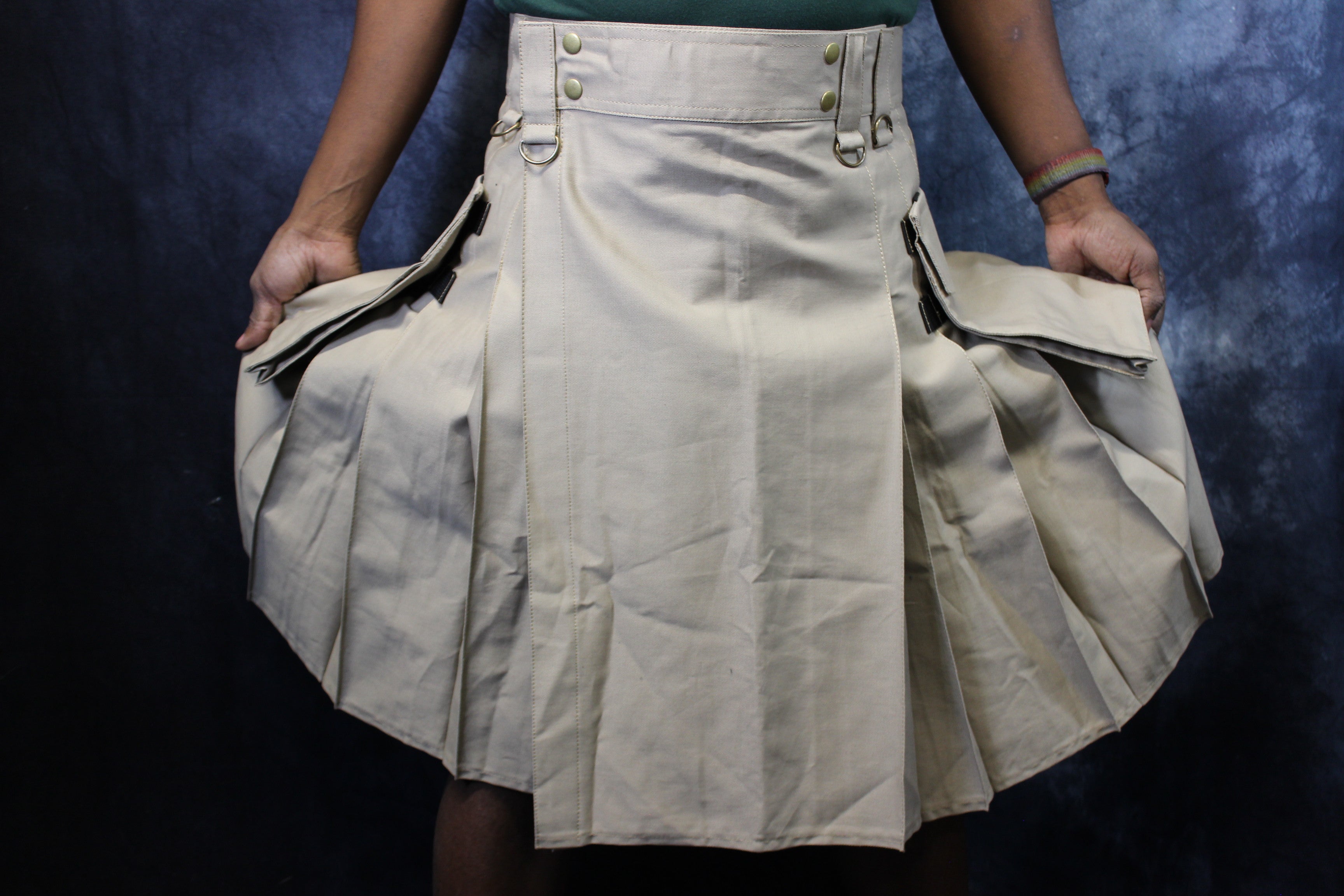 Utility Kilt in Khaki by KiltedBros