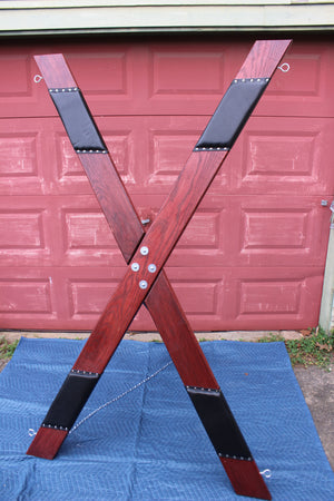 St. Andrew's Cross - Portable Edition – Wolfstryker Leather