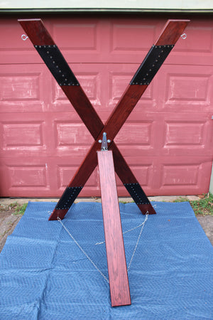 St. Andrew's Cross - Portable Edition – Wolfstryker Leather