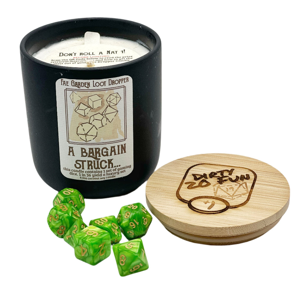 Fae Garden Loot Dropper Candle