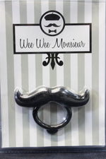 Wee Wee Monsieur Mustache Novelty Cockring