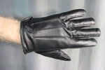 Guantes de cuero de competición (compatibles con teléfonos móviles)