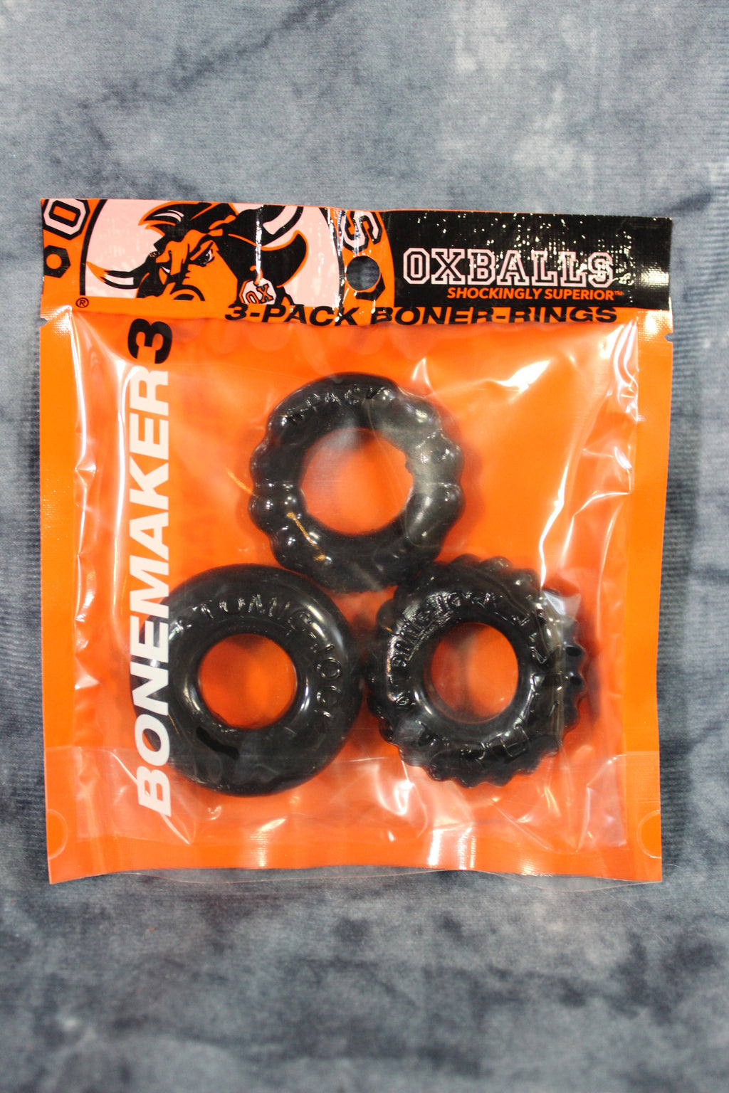 Oxballs Bonermaker Cockrings paquete de 3