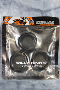 Oxballs Willy Anneaux 3-pack