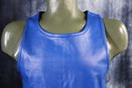 OnF Leather Tank Tops in Blue