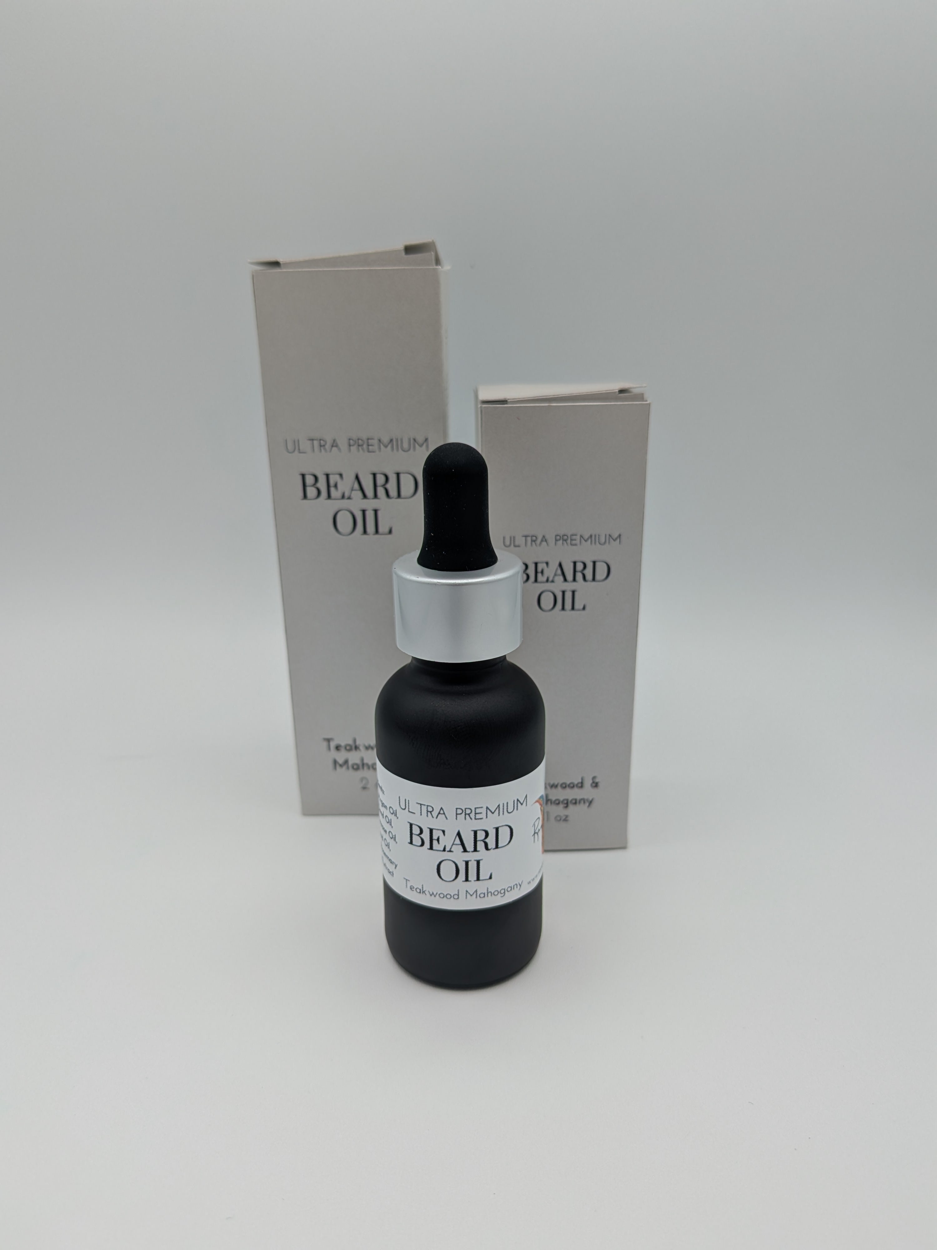 Ultra Premium Teakwood Mahogany Beard Oil
