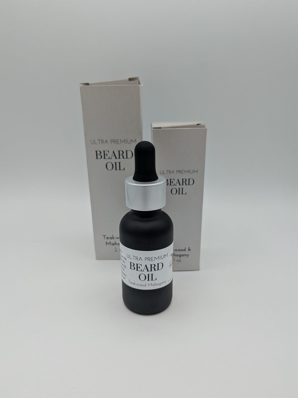 Ultra Premium Teakwood Mahogany Beard Oil