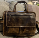 Buffalo Leather Pilot Bag