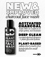 Charcoal Face Wash | LeatherDaddy Skin Co.