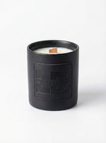 LeatherDaddy Signature Candle — Hand-Poured Soy Wax with Crackling Wooden Wick (10oz & 16oz)