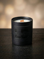 LeatherDaddy Signature Candle — Hand-Poured Soy Wax with Crackling Wooden Wick (10oz & 16oz)