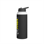 Less Hate, More Bate Stainless Steel Water Bottle, Standard Lid -B8rBrand