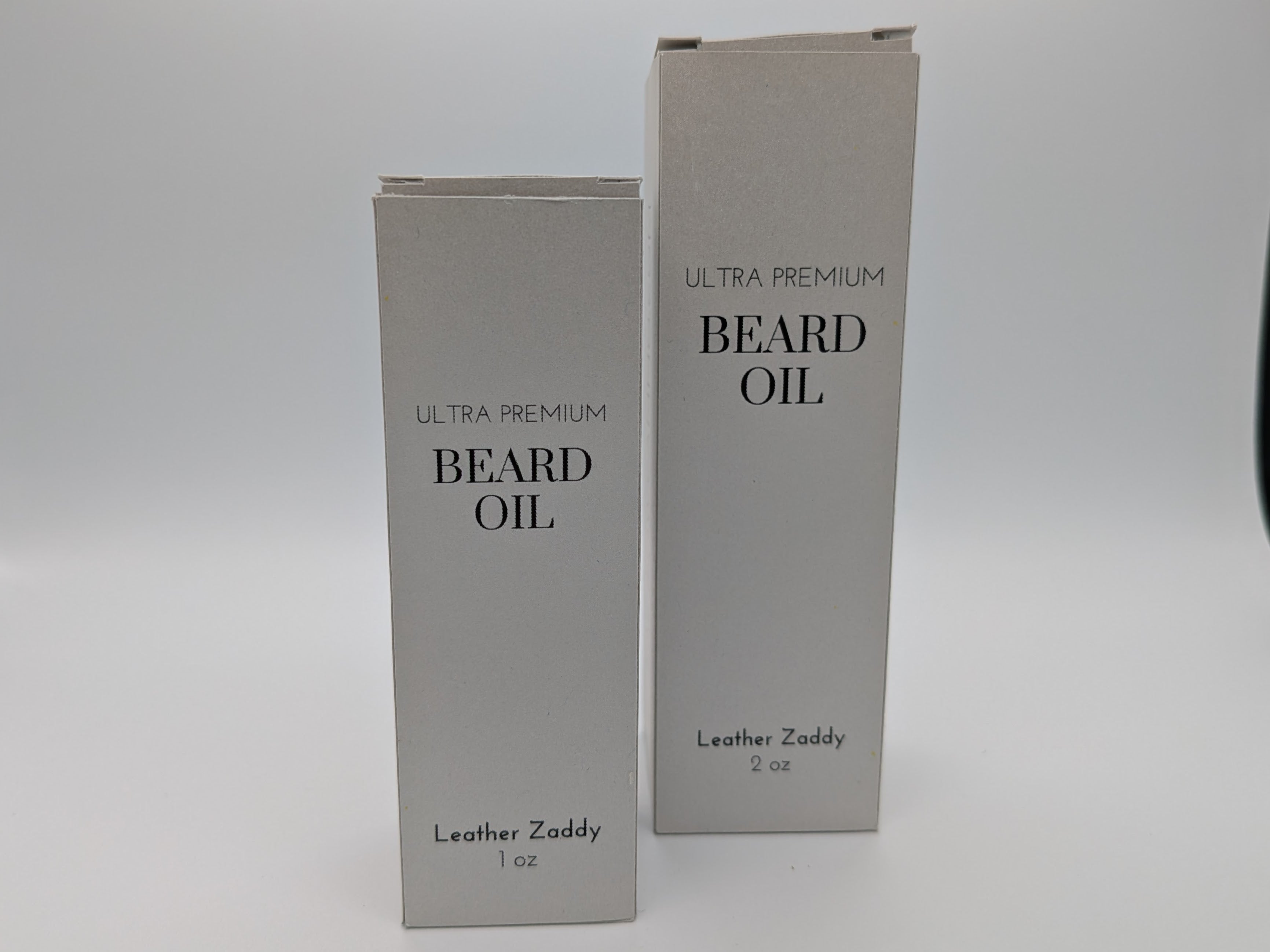 Ultra Premium Leather Zaddy Fragrance Beard Oil