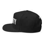 INTO: CHASTITY Embroidered Flat Bill Cap – Kink Hat for Caged Subs, Keyholder Dynamics & Erotic Denial Enthusiasts
