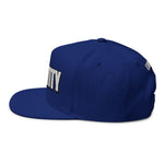 INTO: CHASTITY Embroidered Flat Bill Cap – Kink Hat for Caged Subs, Keyholder Dynamics & Erotic Denial Enthusiasts