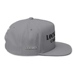 LockedBoy Caged Unit Locktober Embroidered Flat Bill Snapback Cap for chastity