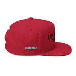 LockedBoy Caged Unit Locktober Embroidered Flat Bill Snapback Cap for chastity